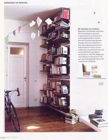 WALLPAPER BOOKCASE