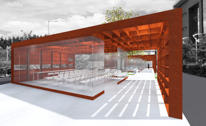 New main entrance to Dublin City University