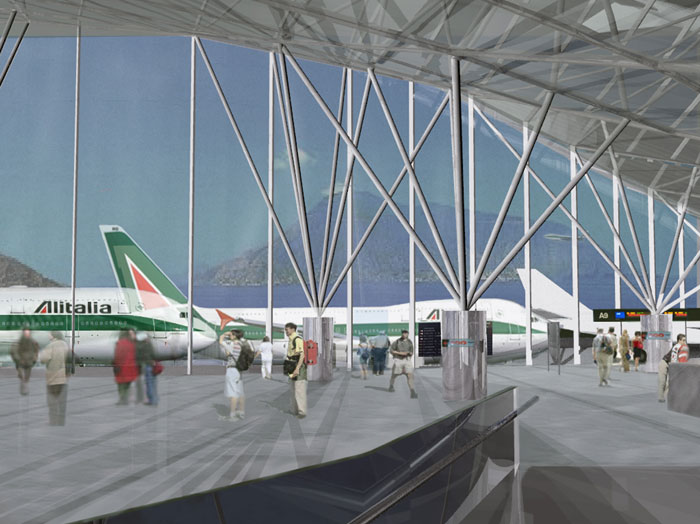 Eolian Islands Airport terminal