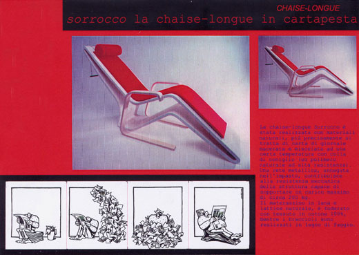 SORROCCO chaise-longue