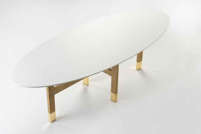 ArchiMade table – oval