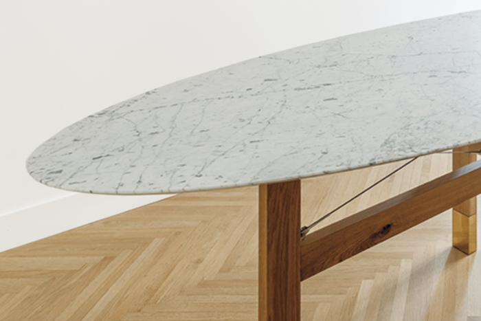 ArchiMade table – oval